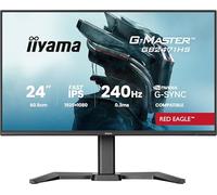 iiyama G-Master Red Eagle GB2471HS-B1 Fast IPS LED Gaming Monitor 23.8 Inch Full HD 240Hz HDMI DP 0.3ms G-SYNC Height Adjustment Pivot Black