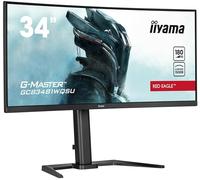 iiyama G-MASTER GCB3481WQSU-B1 computer monitor 86.4 cm (34") 3440 x 1440 pixels UltraWide Quad HD LCD Black