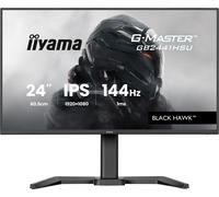 iiyama Get ahead with the 24" GB2441HSU Black Hawk monitor with IPS Panel Technology, 1ms MPRT and height adjustabe stand