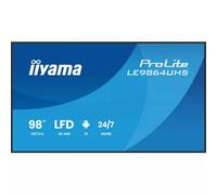 iiyama 98" 4K UHD Most powerful professional digital signage display with advanced control and connectivity options