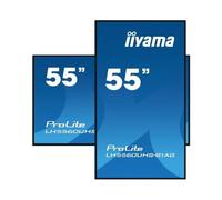 iiyama LH5560UHS-B1AG Signage Display Digital A-board 139.7 cm (55") LED Wi-Fi 500 cd/m 4K Ultra HD Black Built-in processor Android 11 24/7