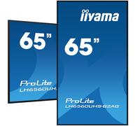 iiyama 65" 4K UHD professional digital signage display with advan
