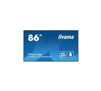 iiyama LH8665UHSB-B1 Signage Display Kiosk design 2.18 m (86") LED Wi-Fi 800 cd/m 4K Ultra HD Black Built-in processor Android 11 24/7