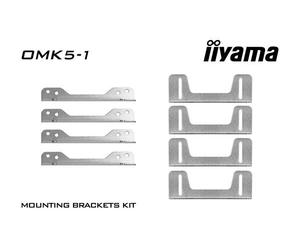 iiyama OMK5-1 mounting bracket kit for iiyama open frame TF1615MC displays