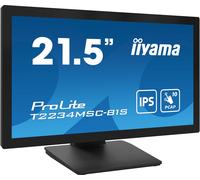 iiyama ProLite 22" Full HD 10pt touchscreen featuring IPS panel technology, touch through glass function and anti fingerprint coating