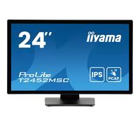 iiyama ProLite 23.8 PCAP 10pt touchscreen monitor featuring IPS panel technology Edge-to-Edge glass design and anti Anti Glare coating