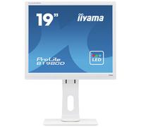 iiyama ProLite B1980D-W1 LED display 48.3 cm (19") 1280 x 1024 pixels SXGA White