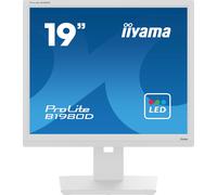 iiyama ProLite B1980D-W5 computer monitor 48.3 cm (19") 1280 x 1024 pixels SXGA LCD White