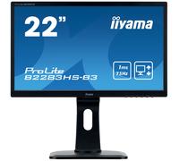 iiyama ProLite B2283HS-B3 LED display 54.6 cm (21.5") 1920 x 1080 pixels Full HD Black