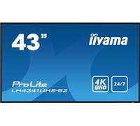 iiyama LH4341UHS-B2 Signage Display 108 cm (42.5") LCD 500 cd/m² 4K Ultra HD Built-in processor Android 8.0 18/7