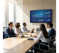 iiyama ProLite LH5064UHS-B1AG 50" professional display with 4K UHD resolution, Android 14 and 24/7 dynamic display, designed to offer continuous