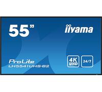 iiyama LH5541UHS-B2 Signage Display Kiosk design 138.7 cm (54.6") LCD 500 cd/m² 4K Ultra HD Black Built-in processor 18/7