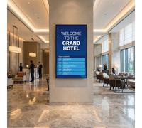 iiyama LH5560UHS-B2AG Signage Display Digital A-board 138.7 cm (54.6") LED Wi-Fi 500 cd/m 4K Ultra HD Black Built-in processor Android 11 24/7