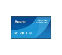iiyama ProLite LH5564UHS-B1AG 4K UHD 55" digital signage display with advanced control and connectivity options