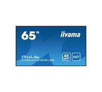 iiyama ProLite LH6541UHS-B2 65" digital signage display with 4K UHD resolution and 24/7 operating time