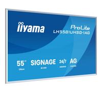 iiyama ProLite LH6581UHSG-1AG 65” 4K UHD Android screen with customisable frame, built-in content management, and 24/7 operation, perfect for stylish