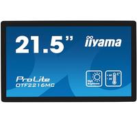 iiyama Prolite OTF2216MC-B1 Full-HD VA Open Frame PCAP Touch Screen Monitor | 54.6 cm, 21.5 inches, 10 point multi-touch, 935 cd/m², VGA, HDMI, DP, RJ45, IP65, 7H, touch-through glass, anti-fingerprint
