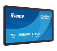 iiyama ProLite S2225AS-B1P 22" signage display, optimized by the integrated iiSignage² content management system