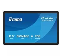 iiyama ProLite S2225AS-B1P Digital signage flat panel 54.6 cm (21.5") LCD Wi-Fi 500 cd/m Full HD Black Built-in processor Android 24/7