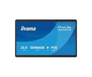 iiyama ProLite S2425AS-B1P professional small-format 24" signage display, optimized by the integrated iiSignage² content management system