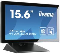 iiyama ProLite T1634MC-B8X computer monitor 39.6 cm (15.6") 1920 x 1080 pixels Full HD LED Touchscreen Multi-user Black