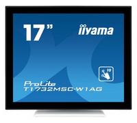 iiyama ProLite T1732MSC-W1AG computer monitor 43.2 cm (17") 1280 x 1024 pixels LED Touchscreen Black, White