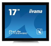 iiyama ProLite T1732MSC-W1X computer monitor 43.2 cm (17") 1280 x 1024 pixels LED Touchscreen Black, White