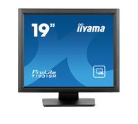 iiyama ProLite T1931SR-B1S computer monitor 48.3 cm (19") 1280 x 1024 pixels SXGA LCD Touchscreen Black
