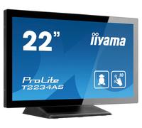 iiyama ProLite T2234AS-B1 computer monitor 54.6 cm (21.5") 1920 x 1080 pixels Full HD Touchscreen Multi-user Black