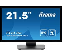 iiyama ProLite T2238MSC-B1 computer monitor 54.6 cm (21.5") 1920 x 1080 pixels Full HD LED Touchscreen Black