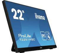 iiyama ProLite T2251MSC-B1 computer monitor 54.6 cm (21.5") 1920 x 1080 pixels Full HD LED Touchscreen Multi-user Black