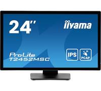 iiyama ProLite T2452MSC-B1AG computer monitor 60.5 cm (23.8") 1920 x 1080 pixels Full HD LED Touchscreen Black