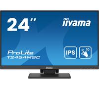 iiyama ProLite T2454MSC-B2AG 24” PCAP 10-point touchscreen monitor with IPS panel technology and anti-glare coating