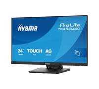 iiyama ProLite T2454MSC-B3AG computer monitor 60.5 cm (23.8") 1920 x 1080 pixels Full HD LED Touchscreen Multi-user Black