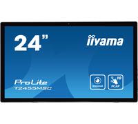 iiyama T2455MSC-B1 Signage Display Digital signage flat panel 61 cm (24") LED 400 cd/m² Full HD Black Touchscreen