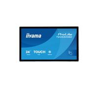 iiyama ProLite T2455MSC-B2 24″ Multi-Touch-Monitor mit Edge-to-Edge-Glas, integrierter Webcam und flexiblem Standfuß