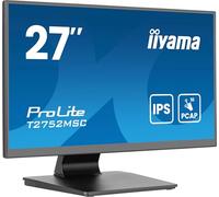 iiyama Prolite T2752MSC-B2AG 68.5 cm 27 Inch Full HD 10-Point Full HD 10-Point Multitouch Optical Bonded Capacitive HDMI DP USB3.2 7H Black
