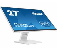 iiyama ProLite T2752MSC-W1 computer monitor 68.6 cm (27") 1920 x 1080 pixels Full HD LED Touchscreen White