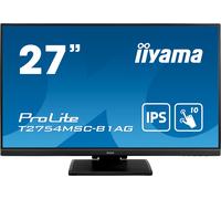 iiyama ProLite T2754MSC-B1AG touch screen monitor 68.6 cm (27") 1920 x 1080 pixels Multi-touch Multi-user Black