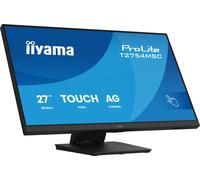 iiyama ProLite T2754MSC-B2AG computer monitor 68.6 cm (27") 1920 x 1080 pixels Full HD LED Touchscreen Multi-user Black