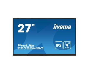 iiyama ProLite T2755MSC-B1 The 27” Full HD touchscreen for smooth interaction and dynamic content display!