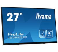 iiyama ProLite T2755QSC-B1 computer monitor 68.6 cm (27") 2560 x 1440 pixels Full HD LCD Touchscreen Black