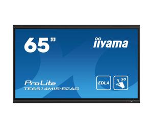 Iiyama ProLite TE6514MIS-B2AG 65" Interactive 4K Display with PureTouch-IR Technology, Android 11, and iiWare 9.0, ideal for Education and Business