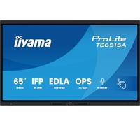 iiyama TE6515A-B1AG Signage Display Interactive flat panel 163.8 cm (64.5") Wi-Fi 550 cd/m 4K Ultra HD Black Touchscreen Built-in processor Android