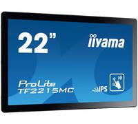 iiyama ProLite TF2215MC-B2 Full HD PCAP Multi-touch Monitor, Black - 21.5"