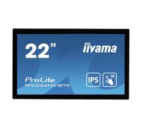 iiyama ProLite TF2234MC-B7X computer monitor 54.6 cm (21.5") 1920 x 1080 pixels Full HD LED Touchscreen Multi-user Black