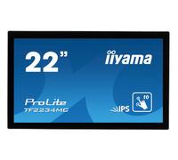 iiyama ProLite TF2234MC computer monitor 54.6 cm (21.5") 1920 x 1080 pixels Full HD LED Touchscreen Multi-user Black