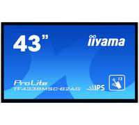 iiyama ProLite TF4338MSC-B2AG computer monitor 109.2 cm (43") 1920 x 1080 pixels Full HD LED Touchscreen Kiosk Black