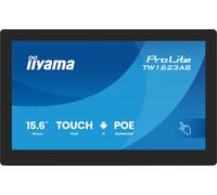 iiyama ProLite TW1623AS-B3P 16" PCAP 10-point touchscreen PC with Android operating system, Power over Ethernet (PoE) technology, and iiSignage²