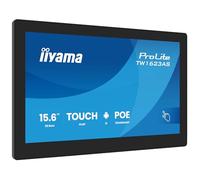 iiyama ProLite TW1623AS-B3P 16" PCAP 10-point touchscreen PC with Android operating system, Power over Ethernet (PoE) technology, and iiSignage²